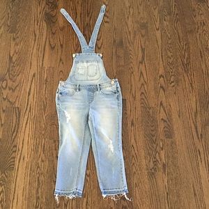Blue Spice light blue jean overalls
